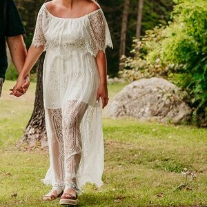 HYFVE Ivory Lace Kids Dress
